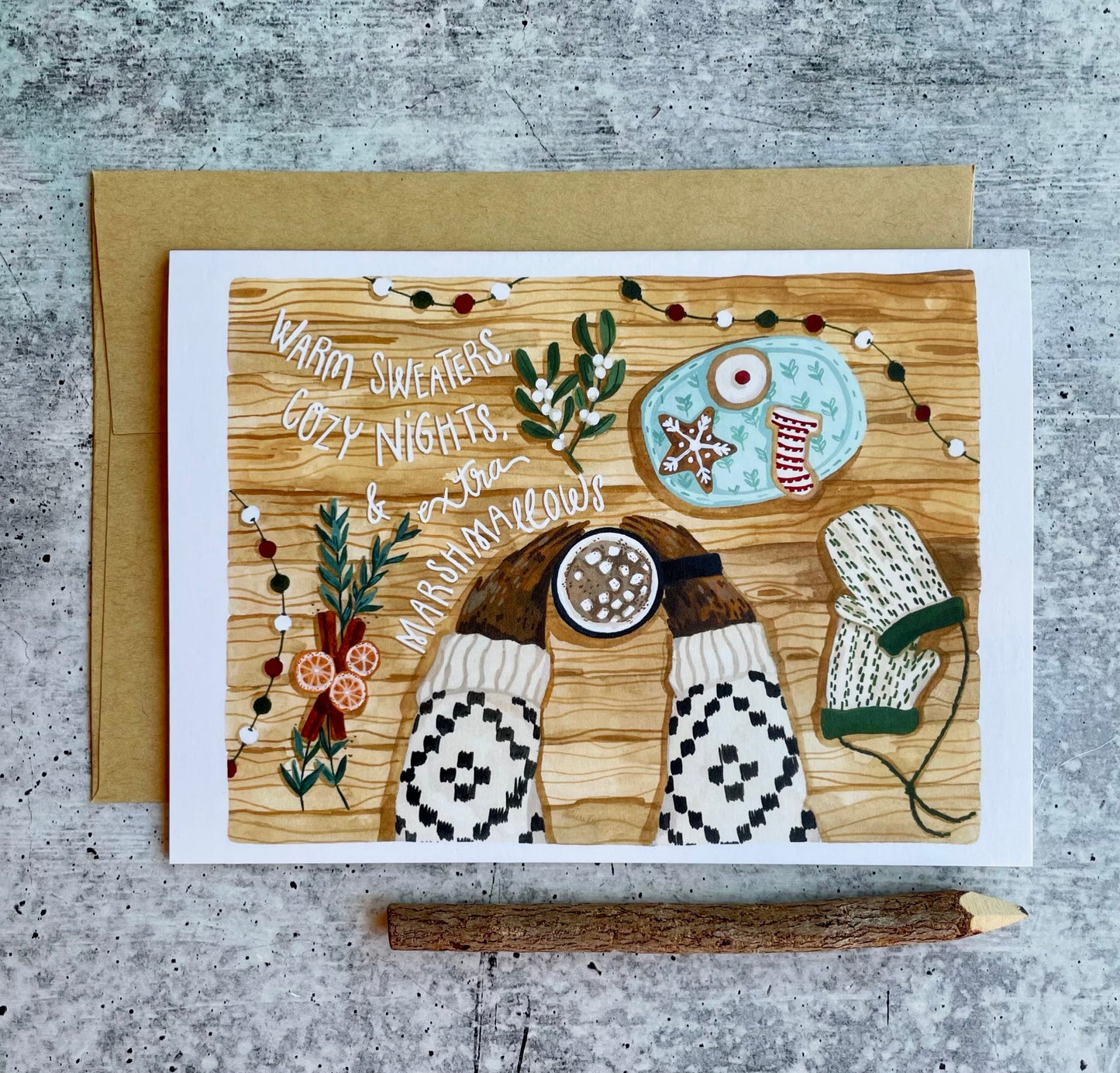Cozy Nights 5X7 Card