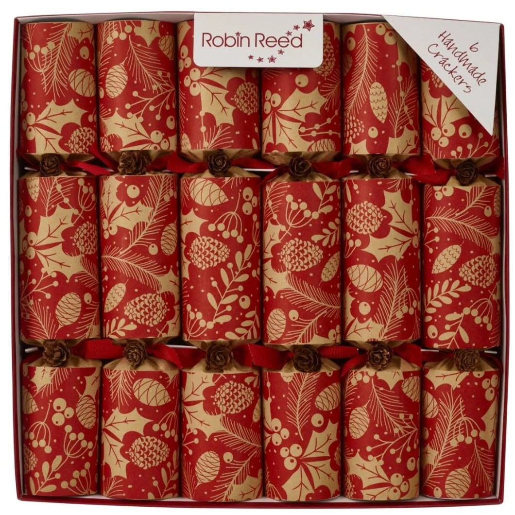 Party Crackers 6 X 12 Winter Pine Cones