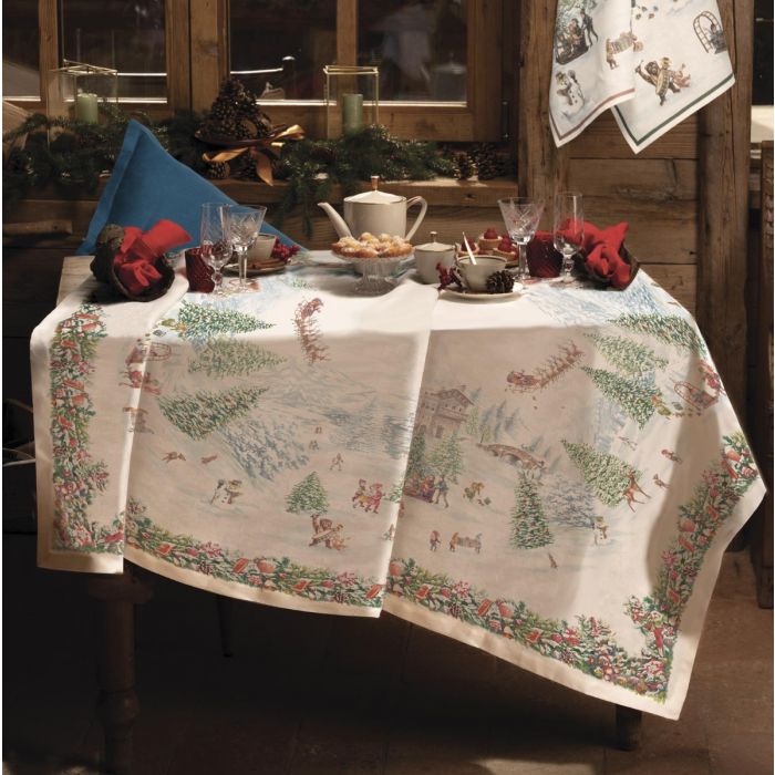 Incanto Tablecloth, 5.6'x8.8'