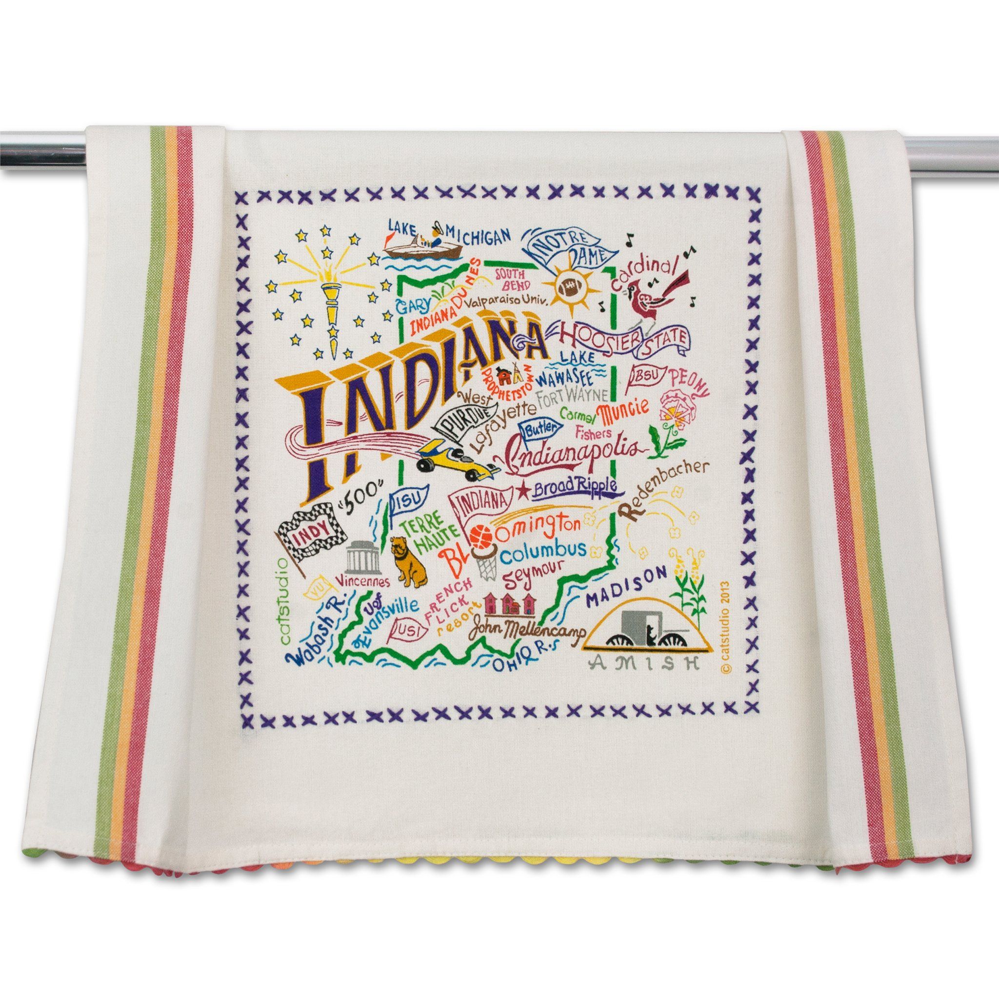 Indiana Tea Towel