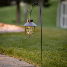 Load image into Gallery viewer, Copper Solar Lantern Stake, 32&quot;
