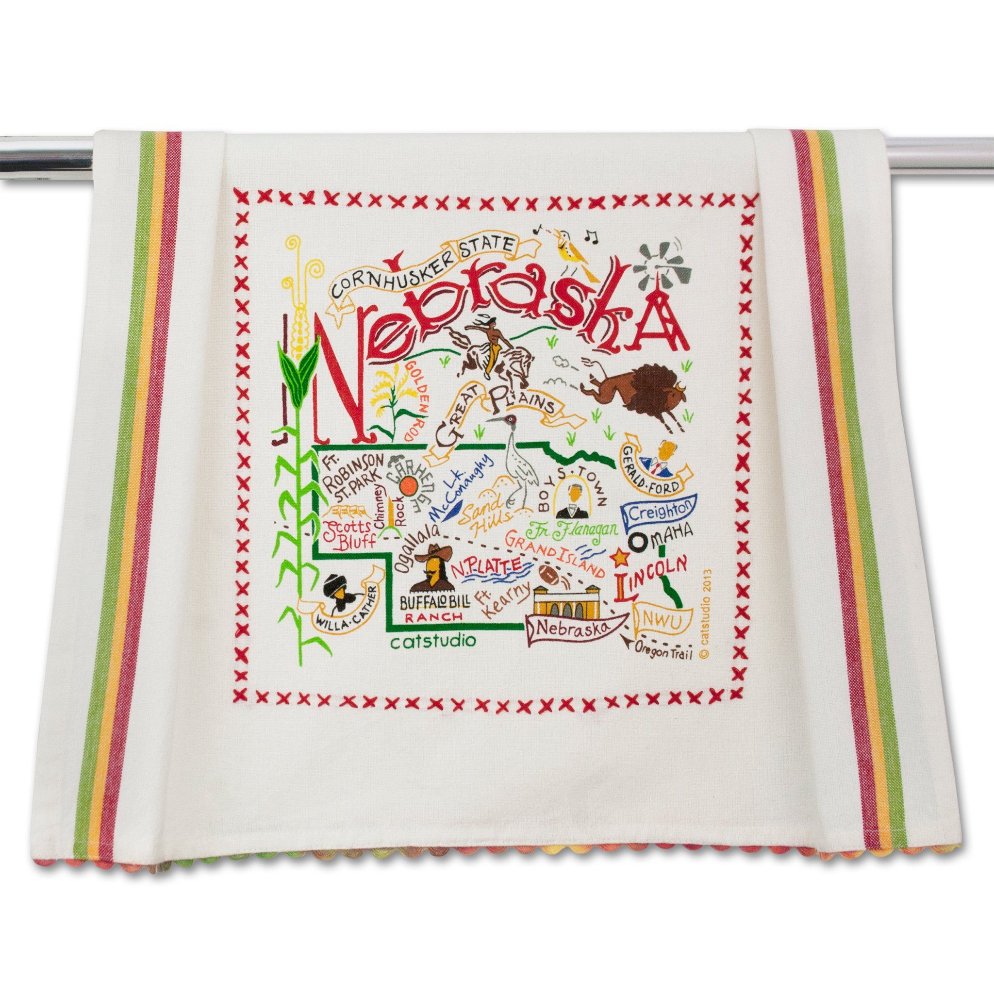 Nebraska Tea Towel