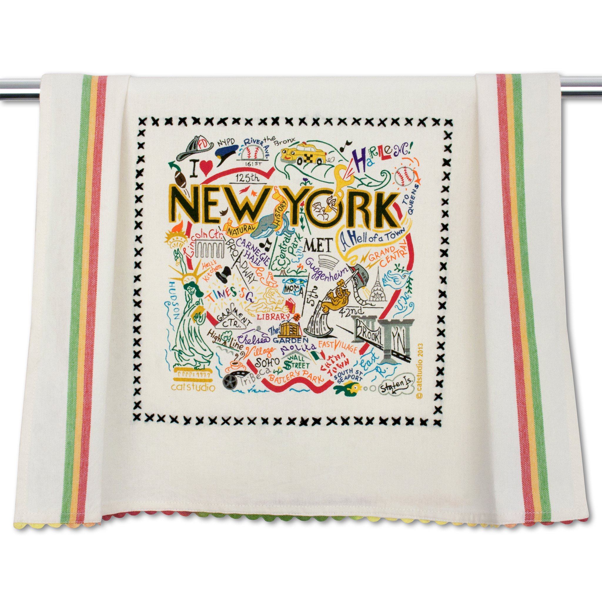 New York Tea Towel