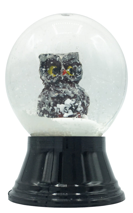 1.5" Mini Owl Snowglobe