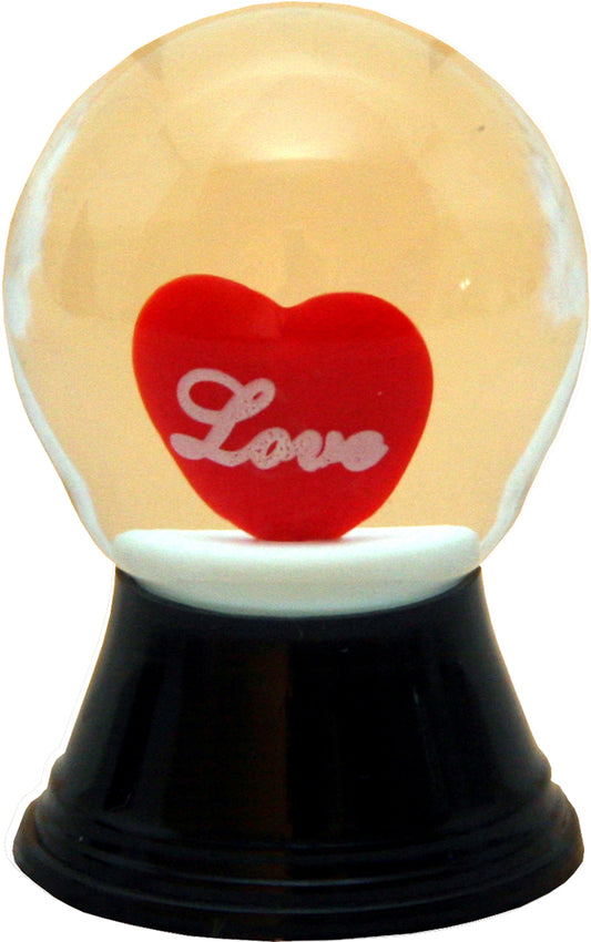 1.5" Mini Heart Snowglobe