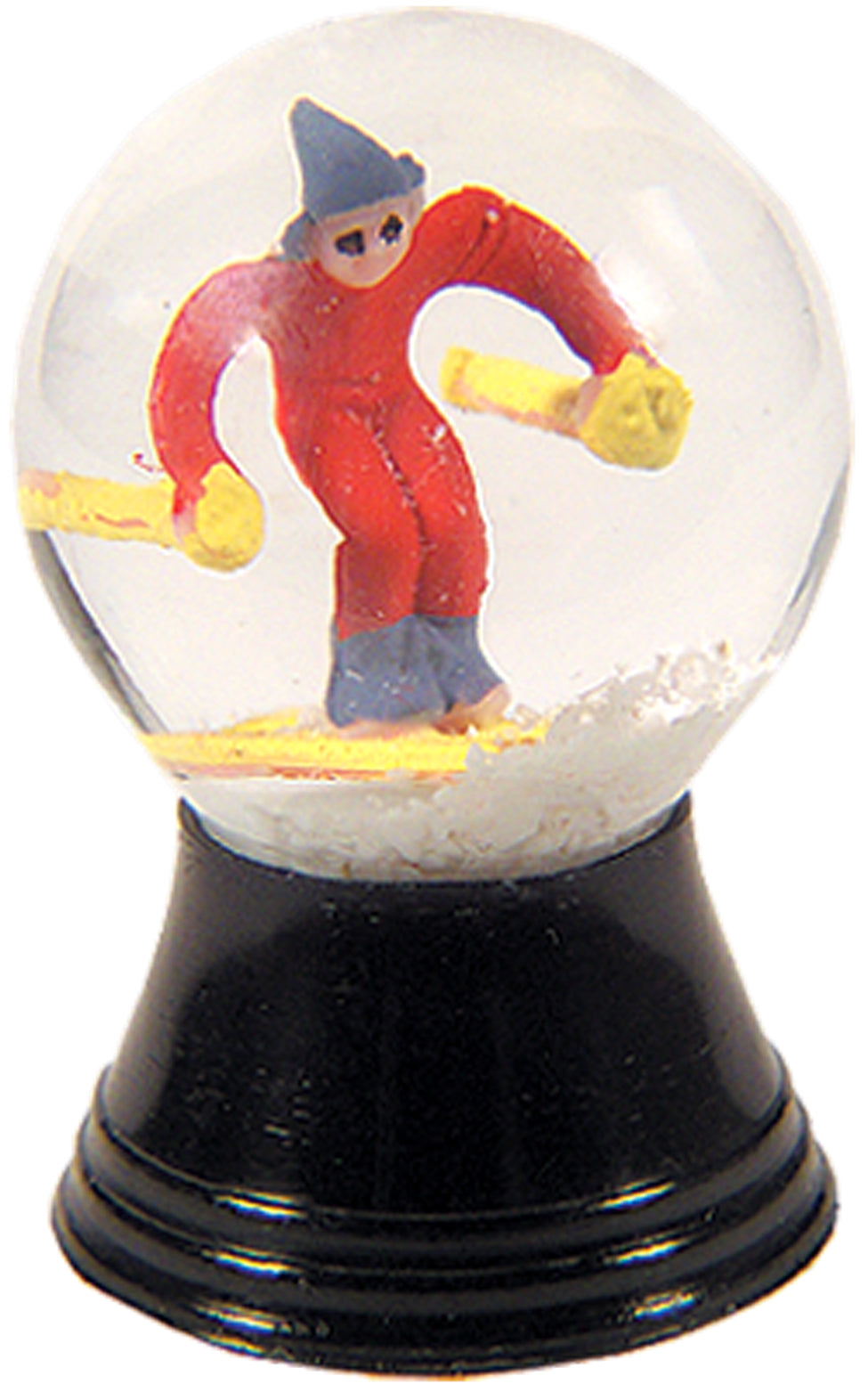 1.5" Mini Skier Snowglobe