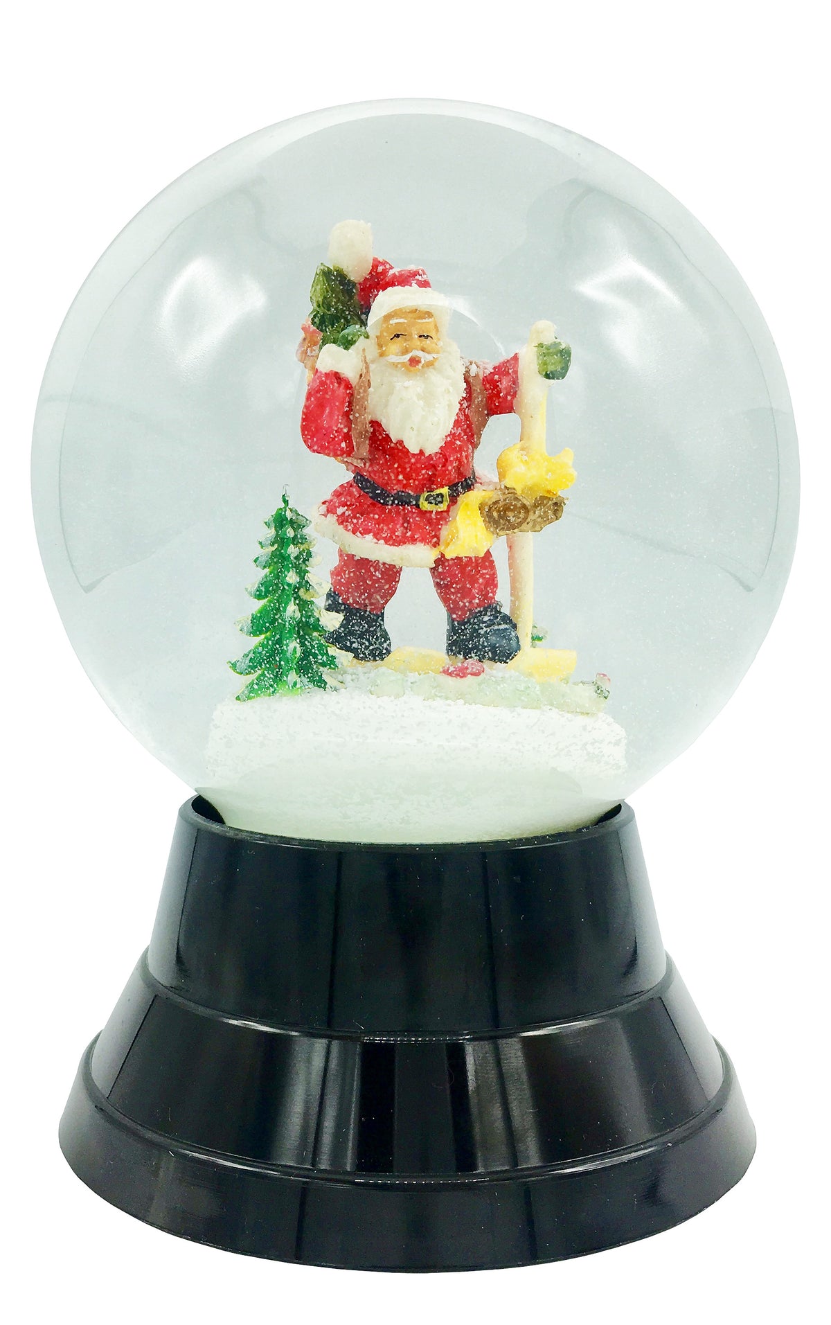 7" Large Santa Snowglobe
