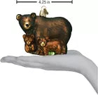 Load image into Gallery viewer, 4.25" Bear with Cubs Ornament
