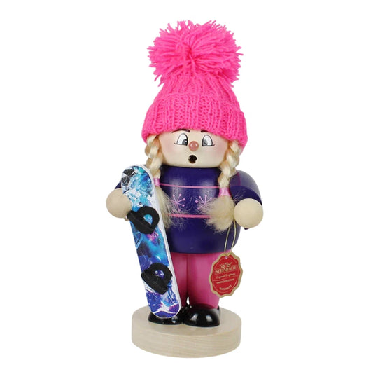 10" Big Smoker- Snowboard Girl