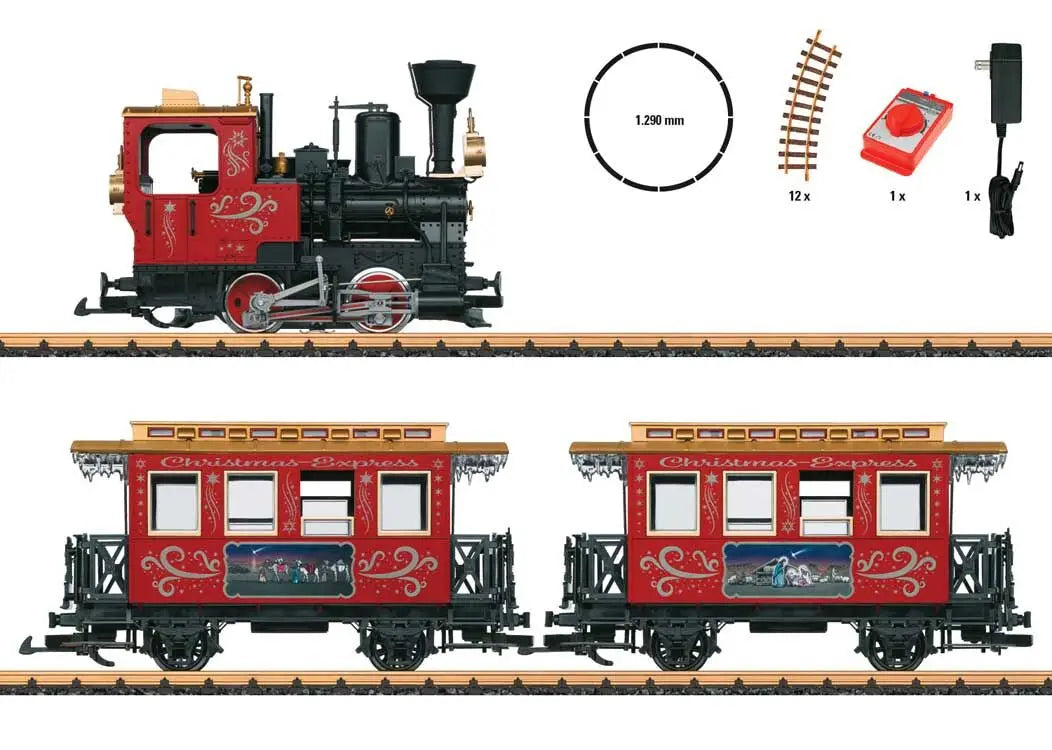 Christmas Express Train Starter Set - Standard DC