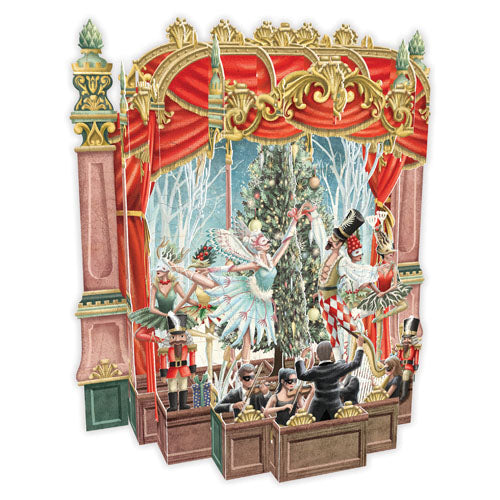 3D CHRISTMAS BALLET PAPER D'ART