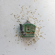 Load image into Gallery viewer, Hand-painted Glass Ski Lift Ornament
