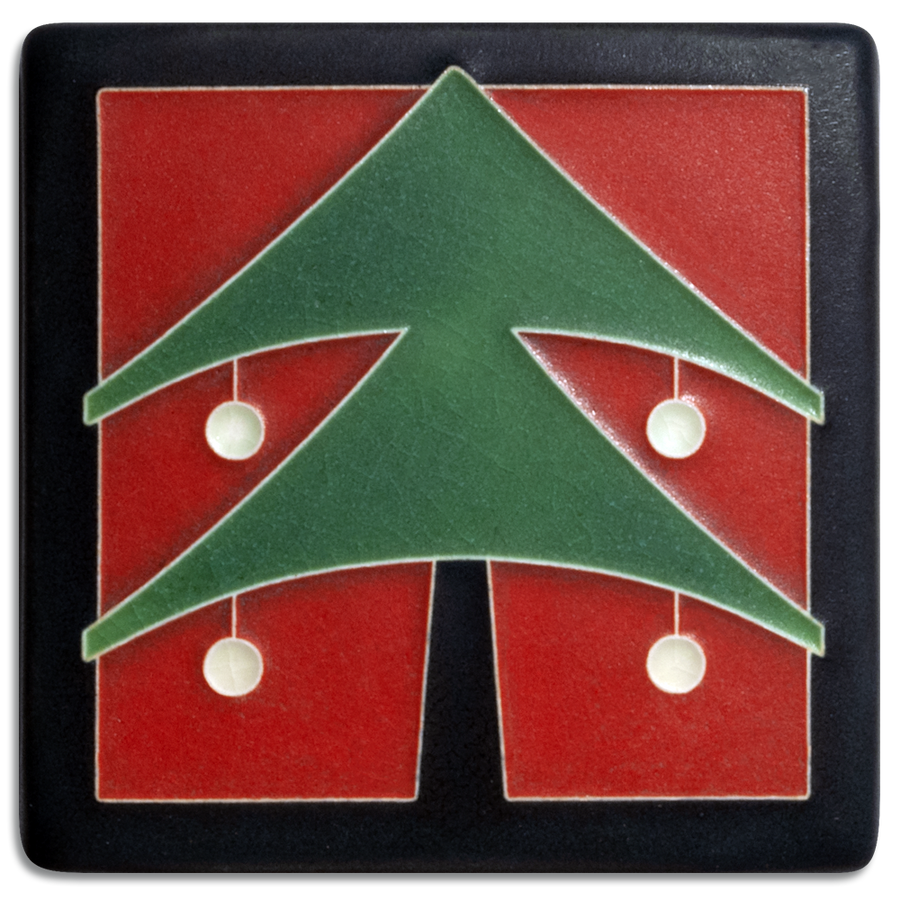 4x4 Christmas Tree - Red
