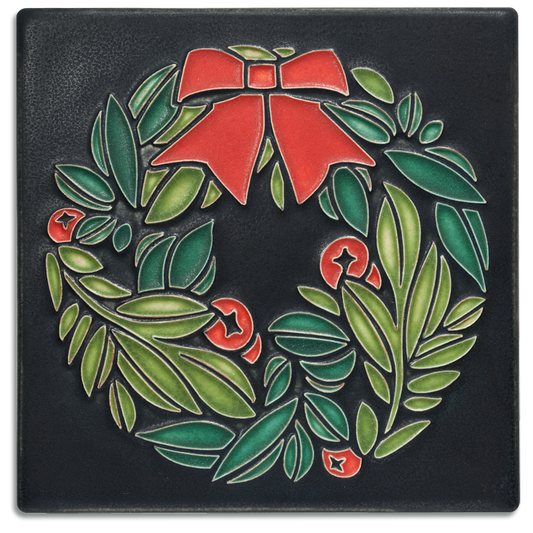6x6 Wreath - Black