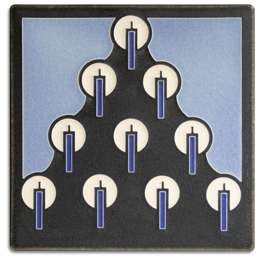 6x6 Tannenbaum - Blue