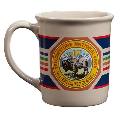 Yellowstone National Park Pendleton Mug, 18 oz.