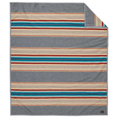 Serape Robe -Grey