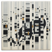 Load image into Gallery viewer, 8x8 Bear in the Birches
