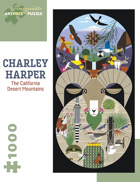 1000 Pc. The California Desert Mountains Puzzle