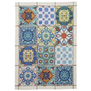 Camastra Kitchen Towel, Blue