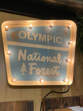 Load image into Gallery viewer, National Forest Lighted Sign
