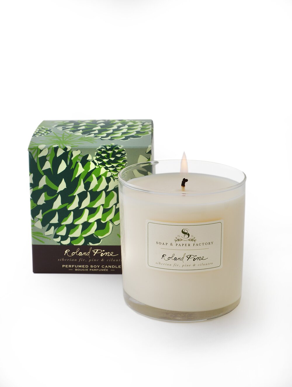 Roland Pine Large Soy Candle 9.5 Oz.