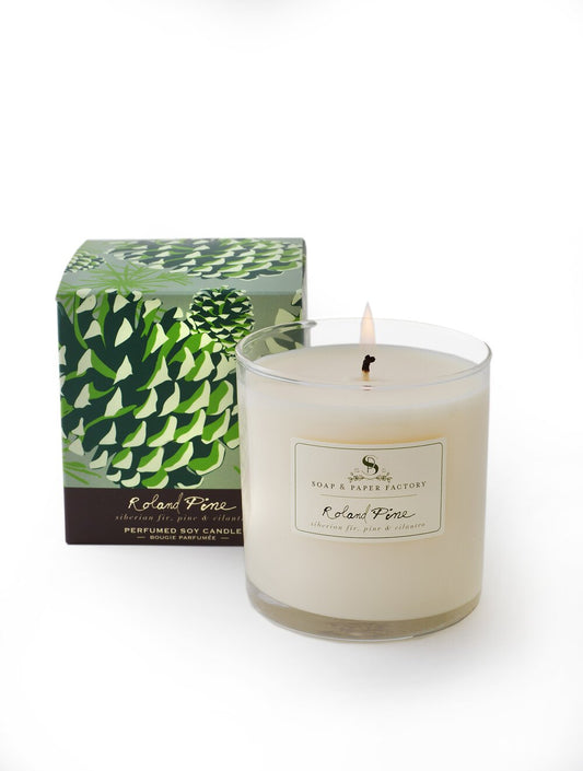 Roland Pine Large Soy Candle 9.5 Oz.